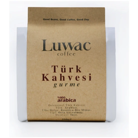 Luwac Coffee Orta Kavrulmuş Türk Kahvesi Gurme 250 gr