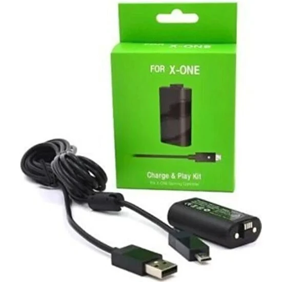 Ada Dobe Siyah Xbox One x Xbox One S Şarj Kiti Xbox Charge Play