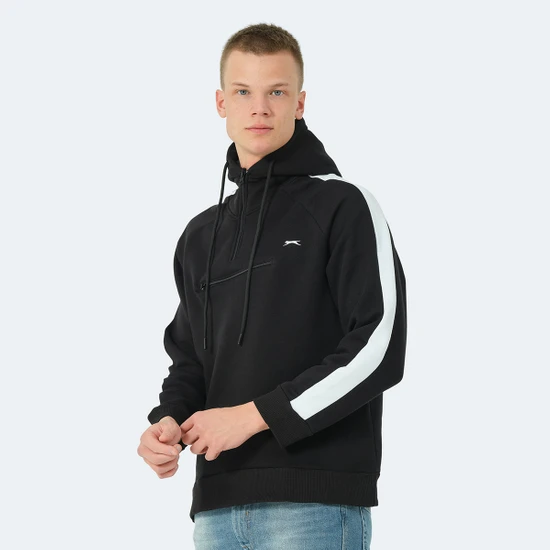 Slazenger Klement In Erkek Sweatshirt Koyu Gri