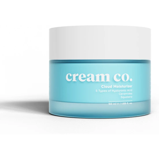 Cream Co Yatıştırıcı Onarıcı Nemlendirici Yüz Kremi Bariyer Güçlendirici Hassas Cilt Cloud Moisturizer 50 ml