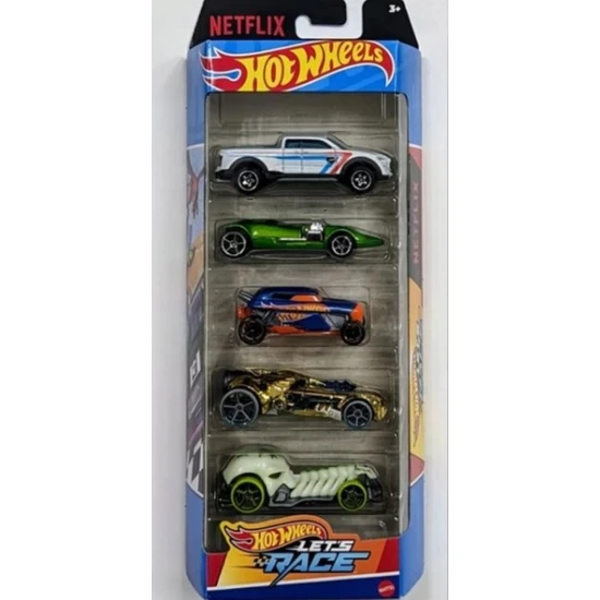 Hot Wheels Let's Race 5-Pack - HTV42