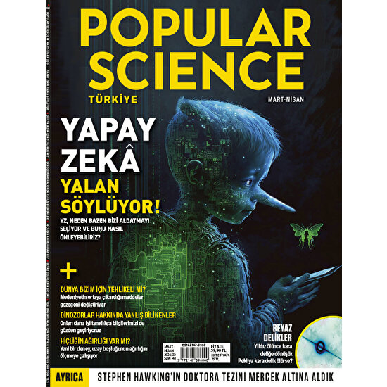 Popular Science Dergisi Yıllık Abonelik (6 Sayı)