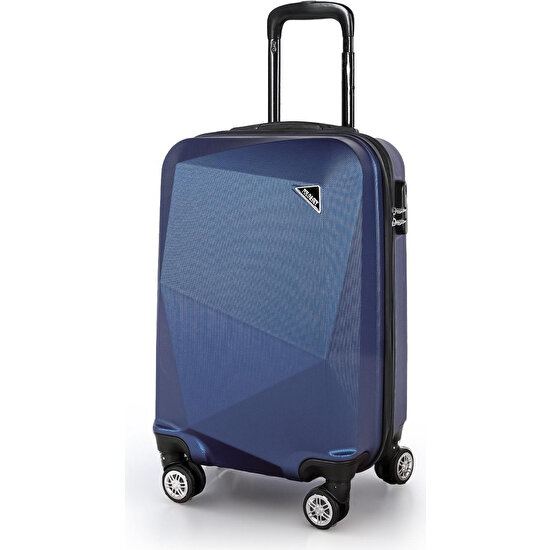 Polo&sky Elmas Model Lacivert Kabin Boy Valiz Bavul