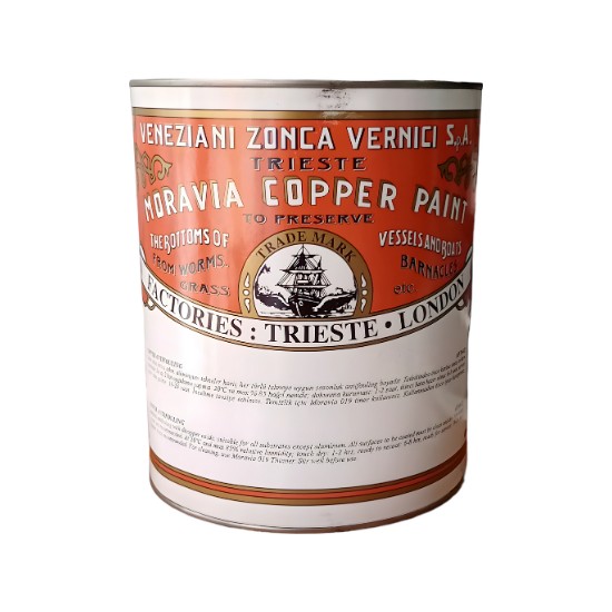 Moravia Copper Tekne Zehirli Boya Kırmızı 2,5lt Fiyatı