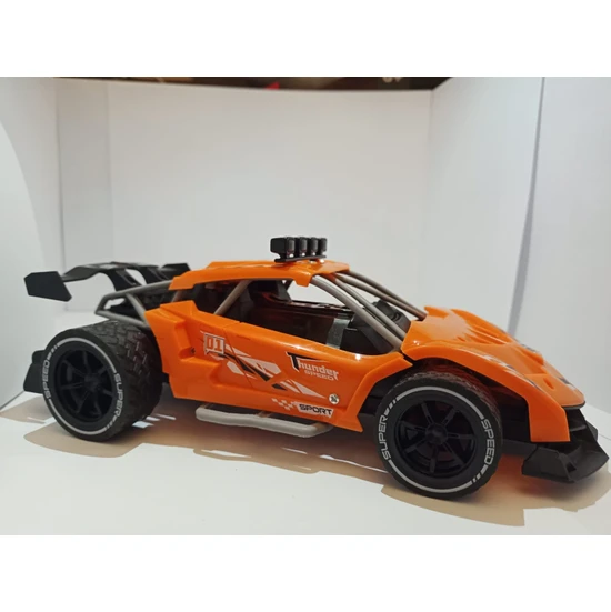 Tila Toys Uzaktan Kumandalı Turuncu Şarjlı 22CM Hız Isteyenlere Yarış Arabası