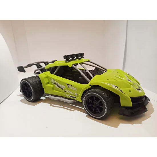 Tila Toys Uzaktan Kumandalı Yeşil Şarjlı 22CM Hız Isteyenlere Yarış Arabası
