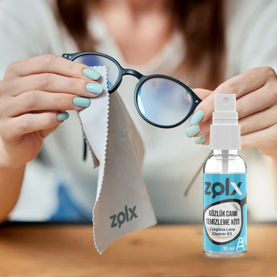 Zolx 30ML Gözlük Camı Temizleme Kiti