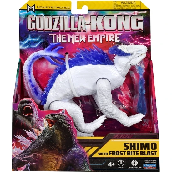 Godzilla ve Kong Aksiyon Figür Shimo With Frost Bite Blast 15 cm