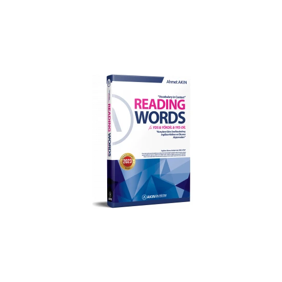 Akın Yayıncılık 2023 Reading Words Pro