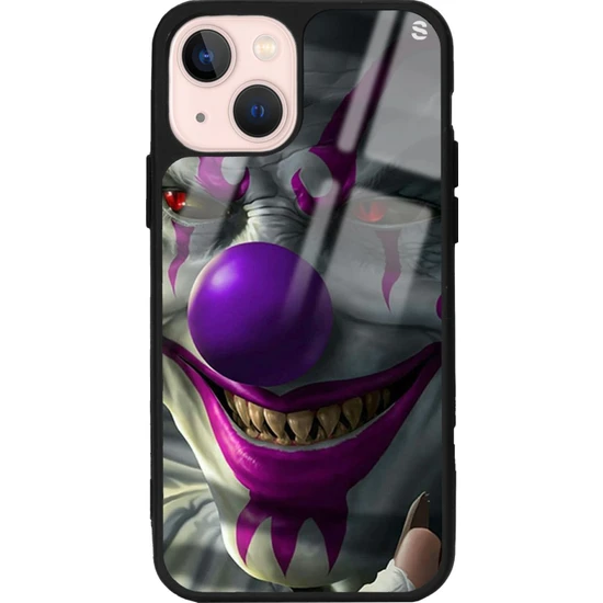 Spoyi Apple iPhone 13 Joker Tasarımlı Glossy Telefon Kılıfı