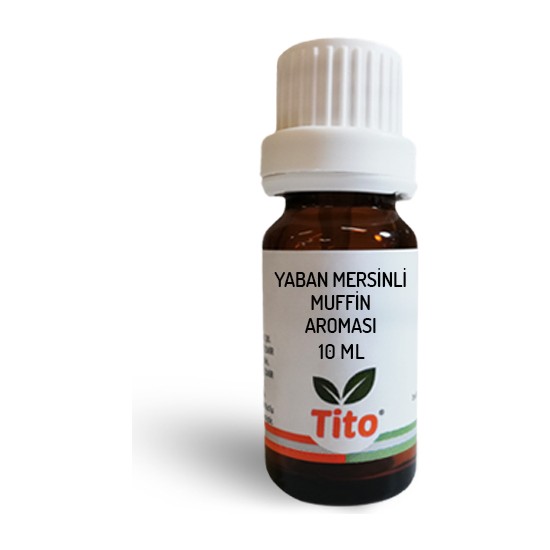 Tito Konsantre Yaban Mersinli Muffin Aroması Suda Çözünür 10 ml