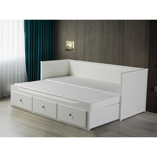 Hüzzam 80X200 Fermuarlı Katlanır Sünger Yatak . ikea hemnes  Divan Uyumlu 160X200 CM