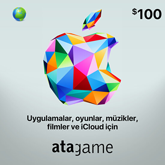 Ata Game App Store & Itunes Hediye Kartı 100 Usd