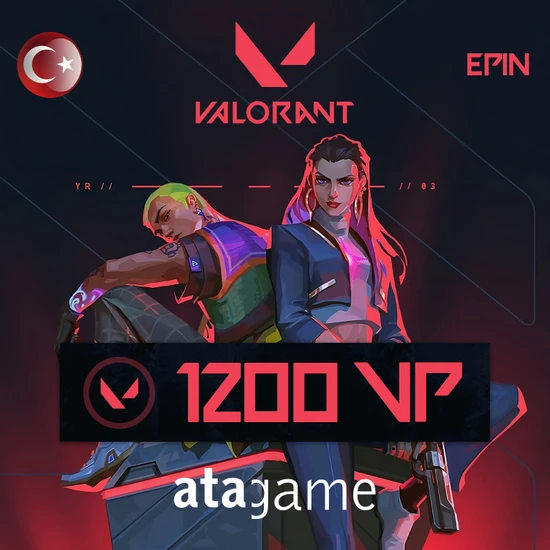 Riot Games 1200 Vp Valorant Points Tr