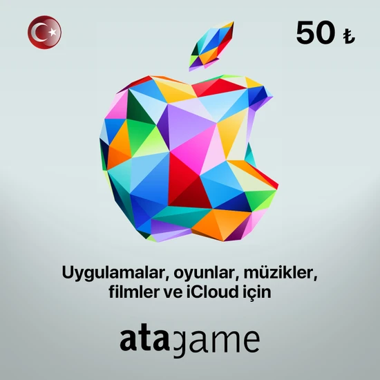 Ata Game App Store & Itunes Hediye Kartı 50 Tl