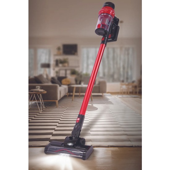 Kiwi KVC-4040 Kablosuz Dikey Süpürge - Güçlü Emiş, Siklon Teknolojisi, 2'si 1 Arada (El Tipi ve Dikey Kullanım), 0.8L Toz Haznesi