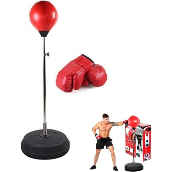 Slipt Ckspor Yüksekliği Ayarlanabilir Boks Standı Punching Ball ve Eldiven  Seti  CKS103