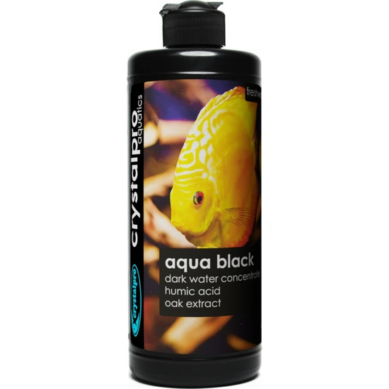 Crystalpro Aqua Black 500ML - Akvaryum Su Eskitici ve Koyulaştırıcı - Tropikal Su Hazırlayıcı