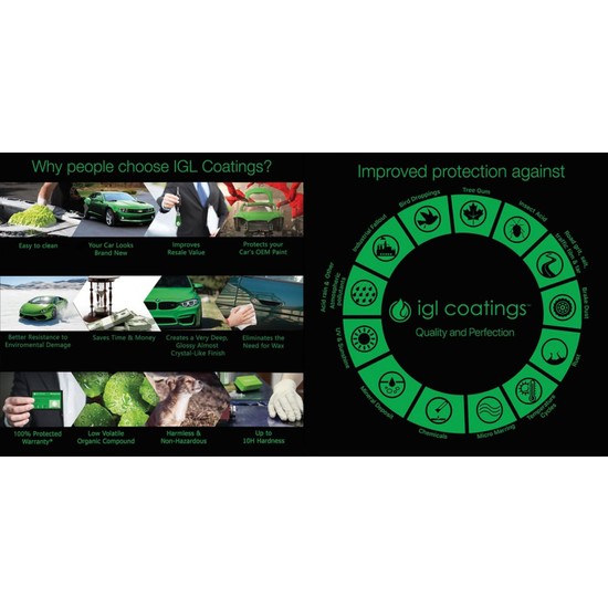IGL Coatings Igl Ecocoat Quartz Kit Seramik Kaplama 30ML. Fiyatı