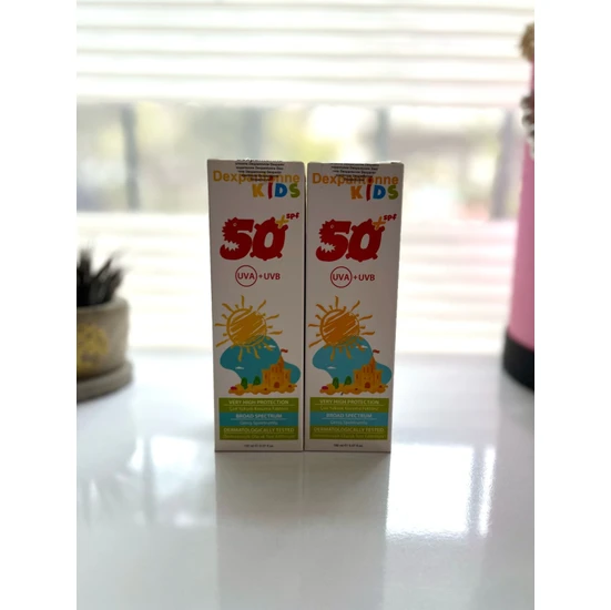 Dexpantonne Kids Spf 50+ Güneş Koruyucu 2'li Set 150 ml