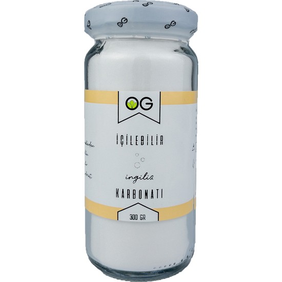 OG natural İçilebilir İngiliz Karbonatı 300 Gr