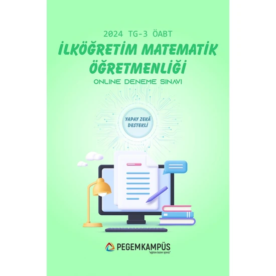 Pegem Akademi Yayıncılık 2024 Tg-3 Öabt Ilköğretim Matematik Öğretmenliği Online Deneme Sı