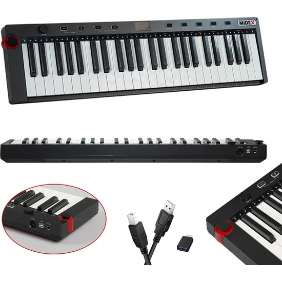 Midex MD-499 Midi Klavye Keyboard
