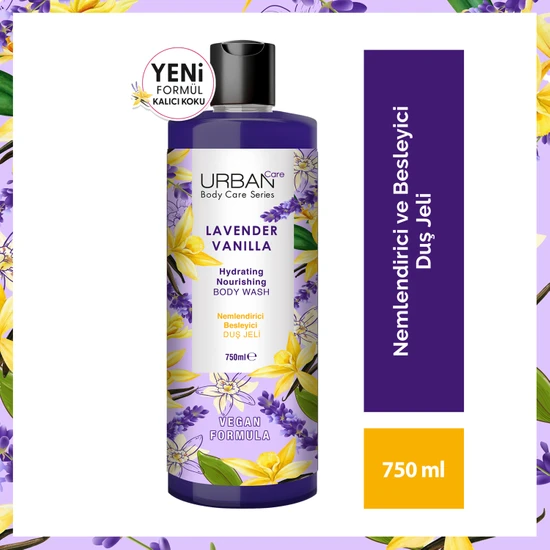 Urban Care Body Series Lavender Vanilla Duş Jeli 750 ml