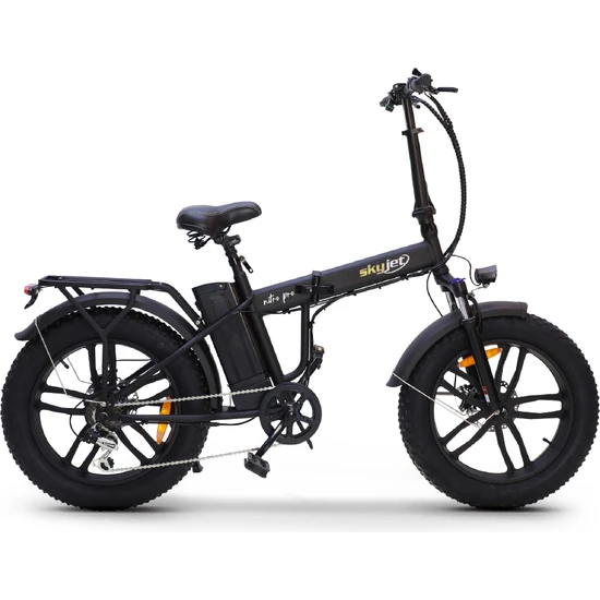 Skyjet Nitro Pro Elektrikli Bisiklet - Siyah