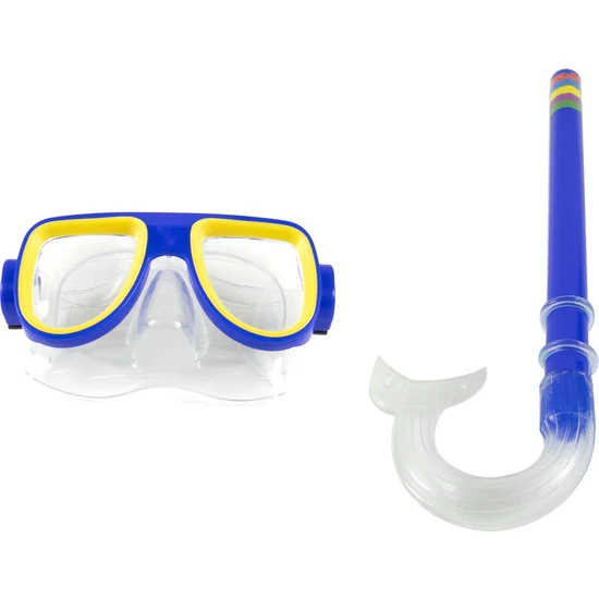 Erzi Şnorkel Maske Şnorkel Set Mavi