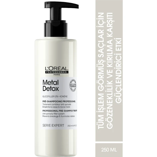 L'Oréal Professionnel Metal Detox Şampuan Öncesi Bakım 250 ml