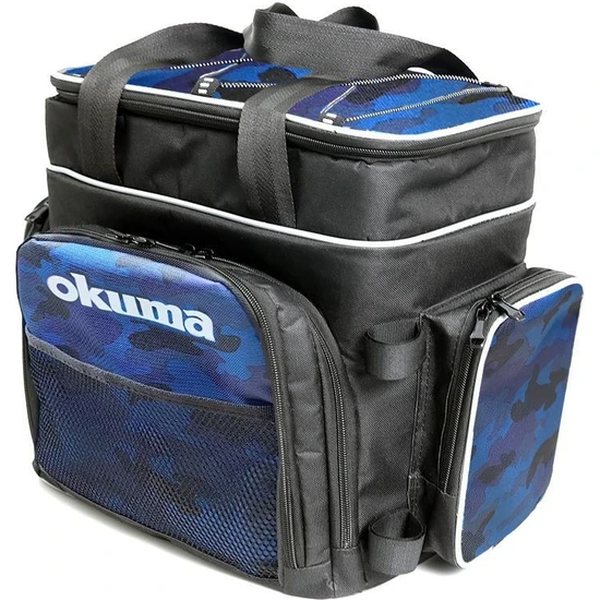 Foçalı Okuma Baskılı Back Pack Balıkçı Sırt Çantası - Ocean Blue