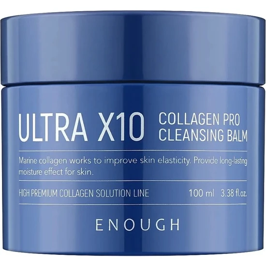 Enough Peptit ve Kolajen İçeren Makyaj Temizleme Balmı x10 Collagen Cleansing Balm 100 ml