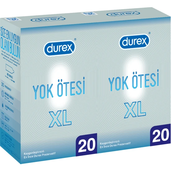 Durex Yok Ötesi XL 40’lı İnce Prezervatif