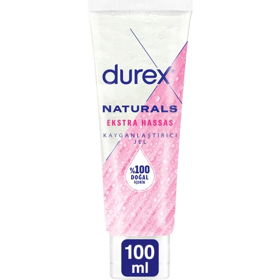 Durex Naturals Ekstra Hassas Kayganlaştırıcı Jel 100 ml