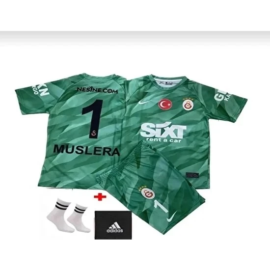 Galatasaray Muslera Kaleci 2023/24 Sezon Çocuk Futbol Forması 4'lü Set