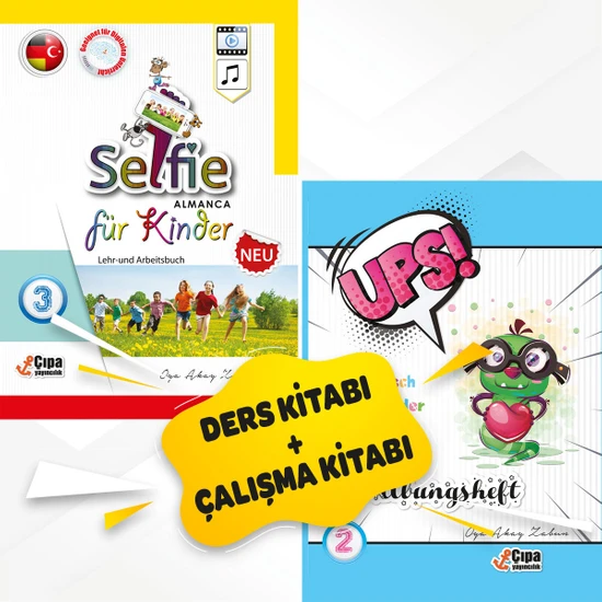 Çıpa Yayıncılık Selfie Almanca Für Kinder 3 Neu - Ups! 2 - Oya Akay Zabun