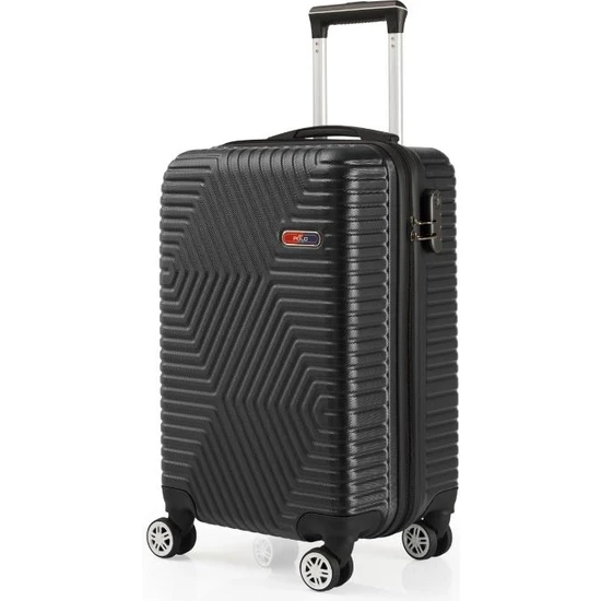 G&d Polo Suitcase Abs Siyah Kabin Boy Valiz 600.01-K