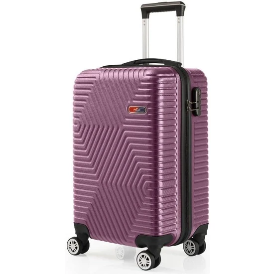 G&d Polo Suitcase Abs Mürdüm Kabin Boy Valiz 600.09-K