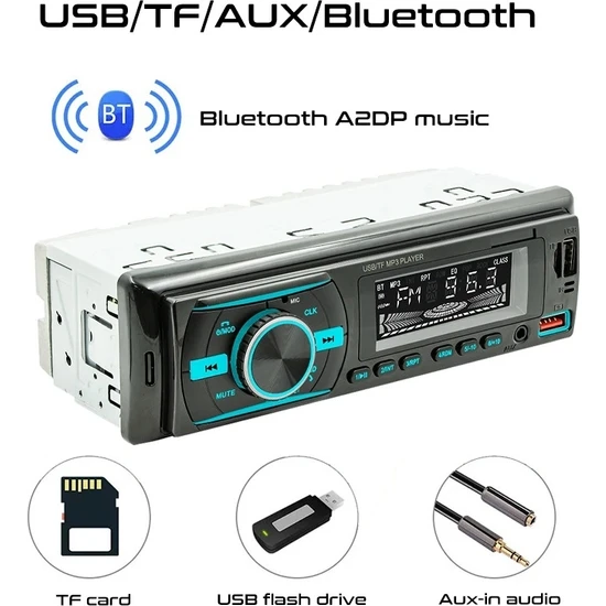 Maxessa Oto Teyp Bluetooth 2xUSB 2xUsb Sd Aux + 2Yıl Garantili