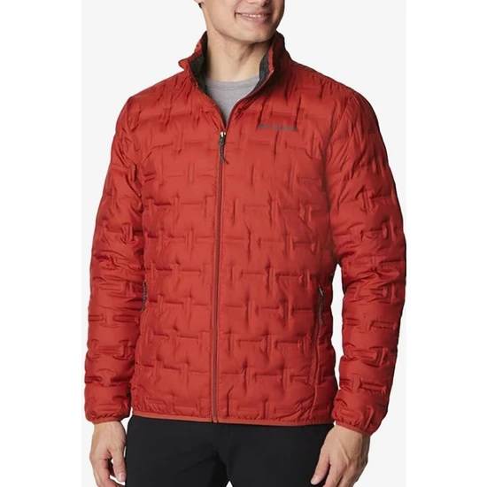 Columbia Delta Ridge Down Jacket Erkek Outdoor Mont Kırmızı WO0955-849