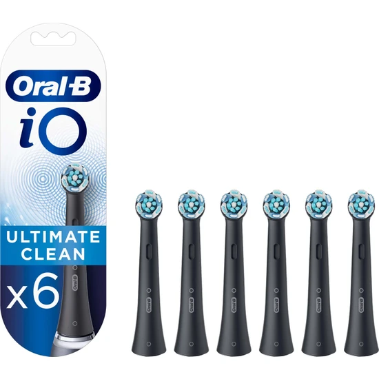 Oral-B İo Ultimate Clean Yedek Diş Fırçası Başlığı 6’lı