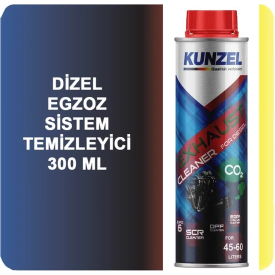 Kunzel Dizel Egzoz Sistem Temizleyici 300 ml