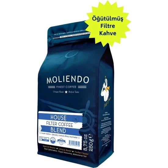 Moliendo House Blend Filtre Kahve (Öğütülmüş Filtre Kahve) 250 g