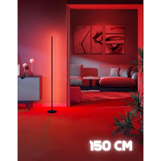 Neeko RGB STICK LAMBADER - MODERN LAMBADER - Full Renk -Çok Özellik - Kumandalı - 150 cm