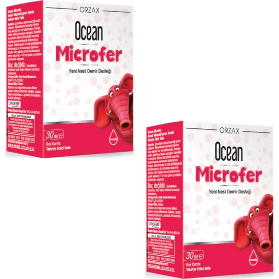 Orzax Ocean Microfer Damla 30 ml 2 Adet