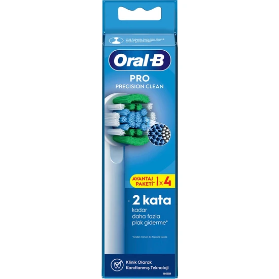 Oral-B Şarjlı Diş Fırçası Yedek Başlığı Precision X-Filament 4 Adet Ürün