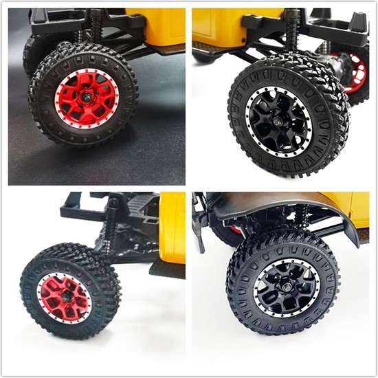 INJORA RC onster Truck Pneuatico e Beadlock Cerchi 70 * 38 4pcs per 1/24 RC Crawler Car INJORA RC onster Truck Pneuatico e Beadlock Cerchi 70 * 38 4pcs per 1/24 RC Crawler Car