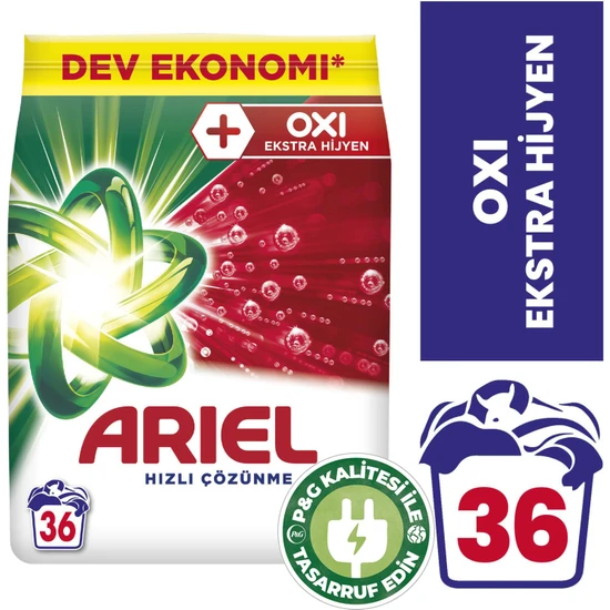Ariel Oxi Extra Hijyen 5.5 Kg Toz Çamaşır Deterjanı