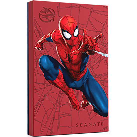 Seagate Firecuda Marvel Spider-Man Special Edition 2 Tb Gaming Harici Sabit Disk USB 3.2